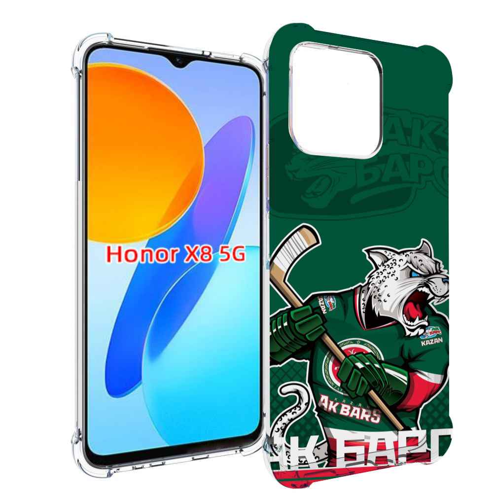 

Чехол MyPads ак барс казань для Honor X8 5G, Прозрачный, Tocco