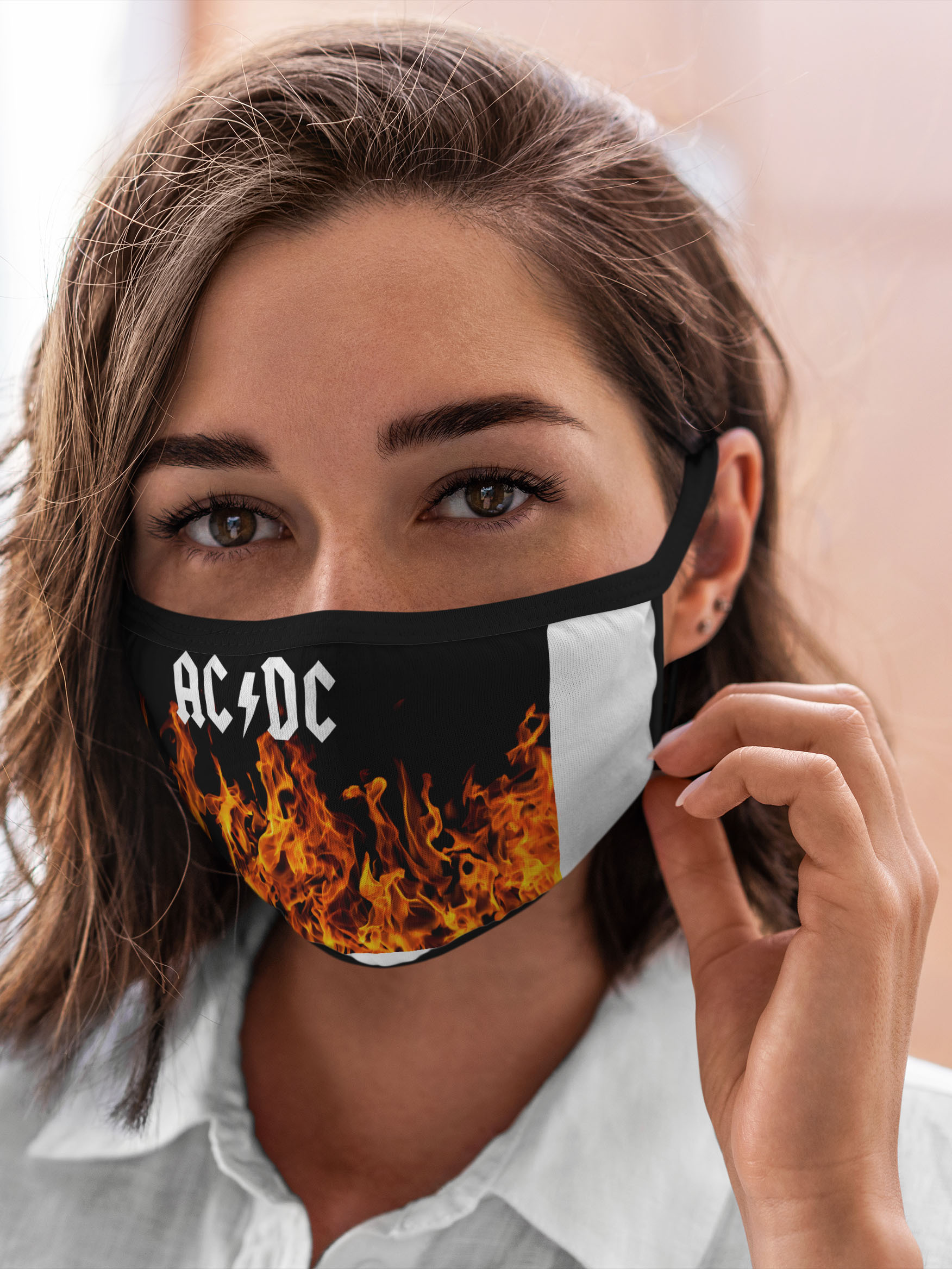 

Многоразовая маска унисекс Burnettie Ac/Dc Ac/Dc., Разноцветный, Ac/Dc Ac/Dc.