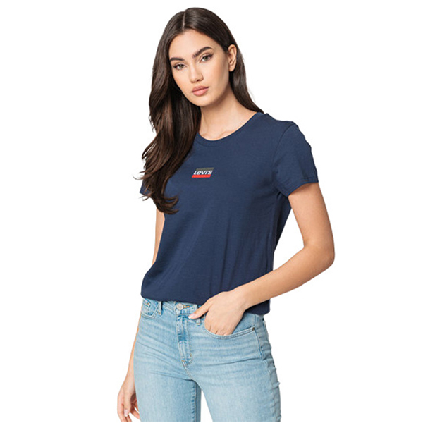 

Футболка женская Levi's 17369-1696 синяя S, 17369-1696