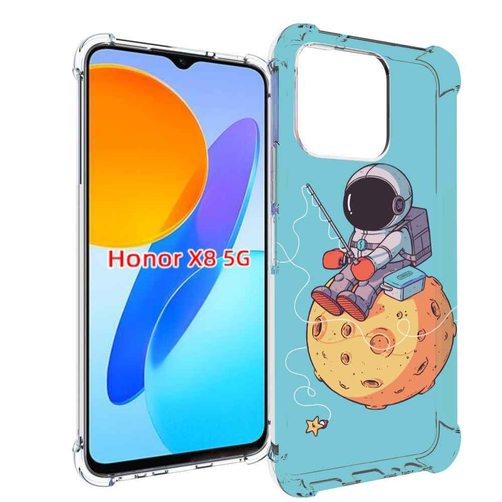 

Чехол MyPads астронавт ловит звезду для Honor X8 5G, Прозрачный, Tocco
