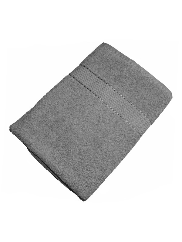 

Махровое полотенце ЭГО ЭГО серый 70*135-100% хлопок, Узт-Пм-113-08-01