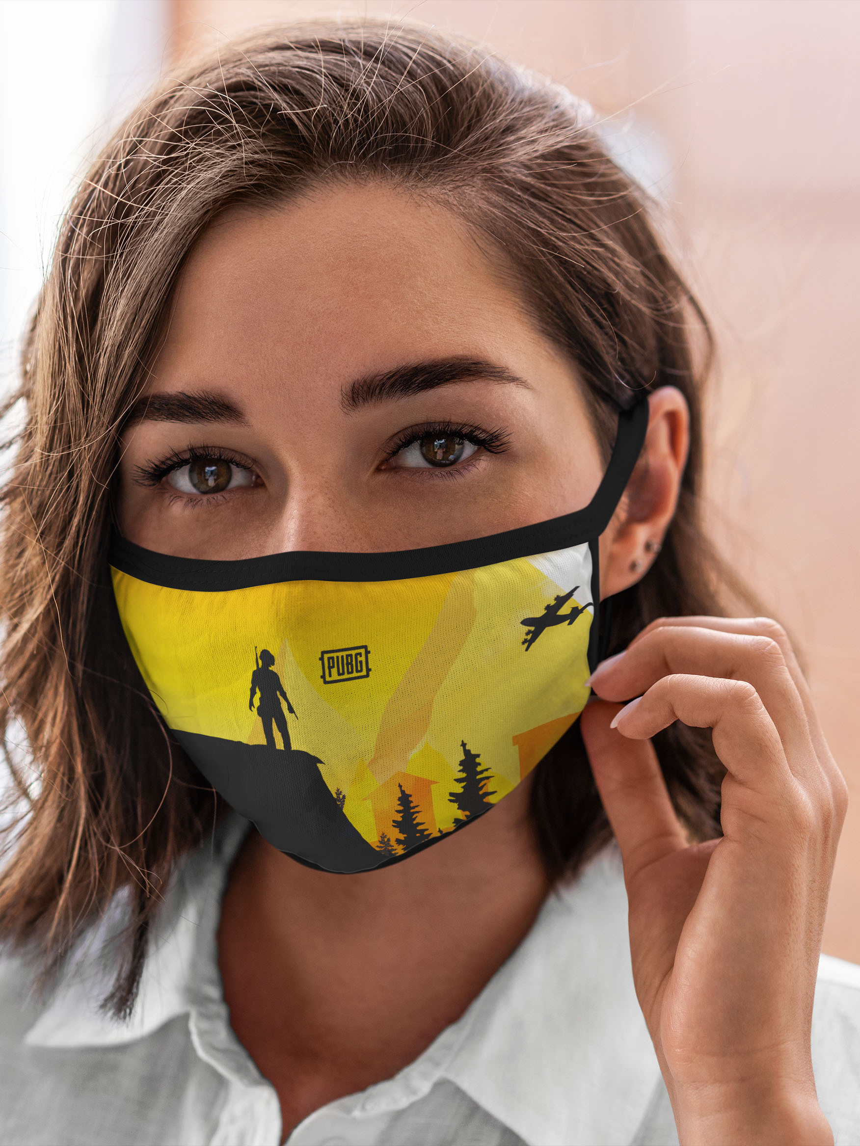 

Многоразовая маска унисекс Burnettie Pubg, Разноцветный, Pubg