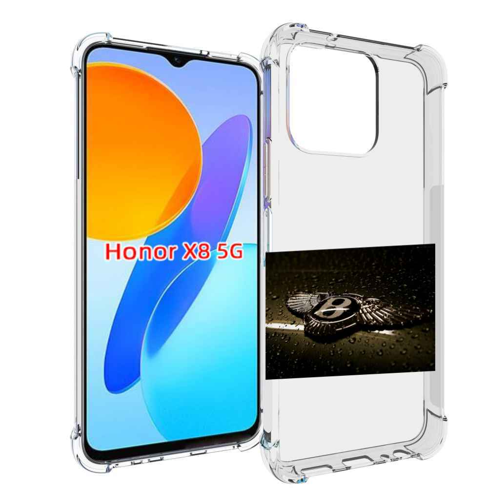 

Чехол MyPads бентли bentley 2 мужской для Honor X8 5G, Прозрачный, Tocco