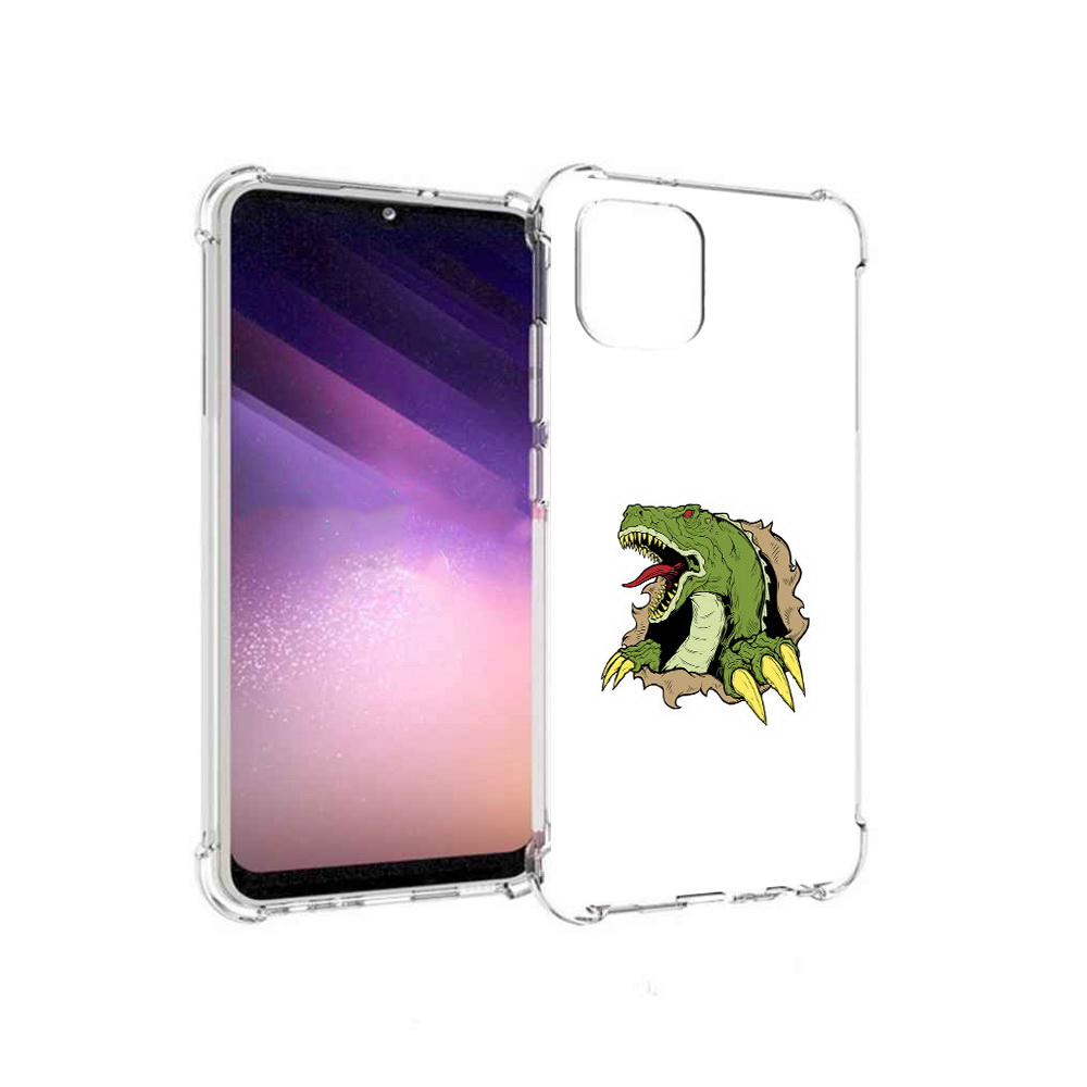 

Чехол MyPads Tocco для Samsung Galaxy A03 годзила (PT226903.537.290), Прозрачный, Tocco