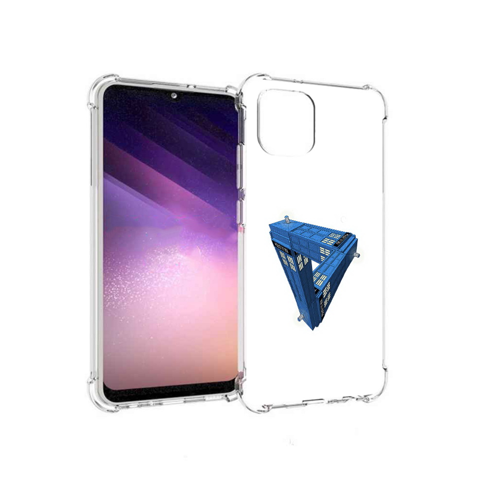 

Чехол MyPads Tocco для Samsung Galaxy A03 головолока абстракция (PT226903.537.291), Прозрачный, Tocco