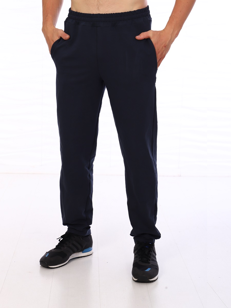 Спортивные брюки мужские ИвГрадТрикотаж Б165 Man синие 50 RU