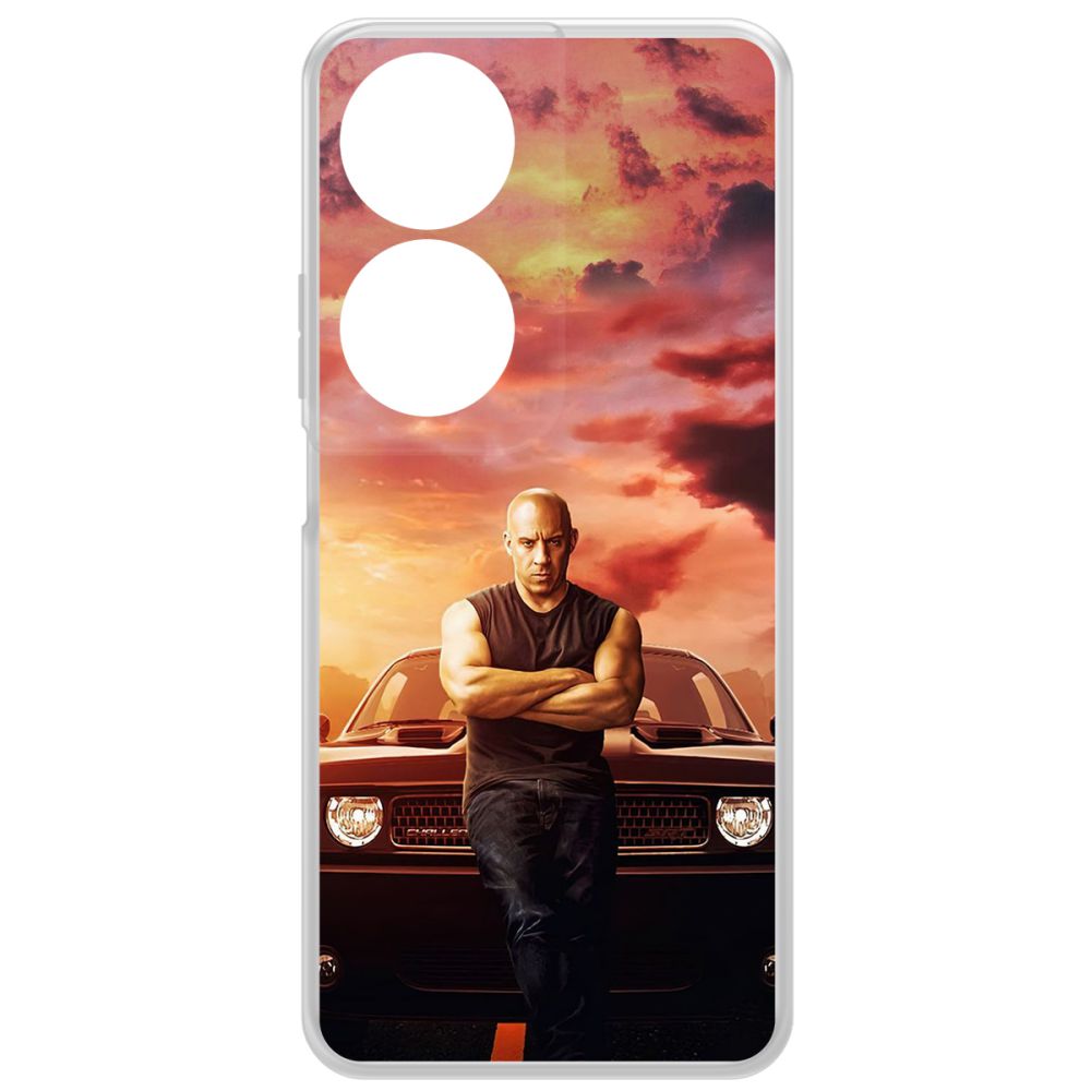

Чехол-накладка Krutoff Clear Case Форсаж. Доминик Торетто для Honor X7b, Прозрачный