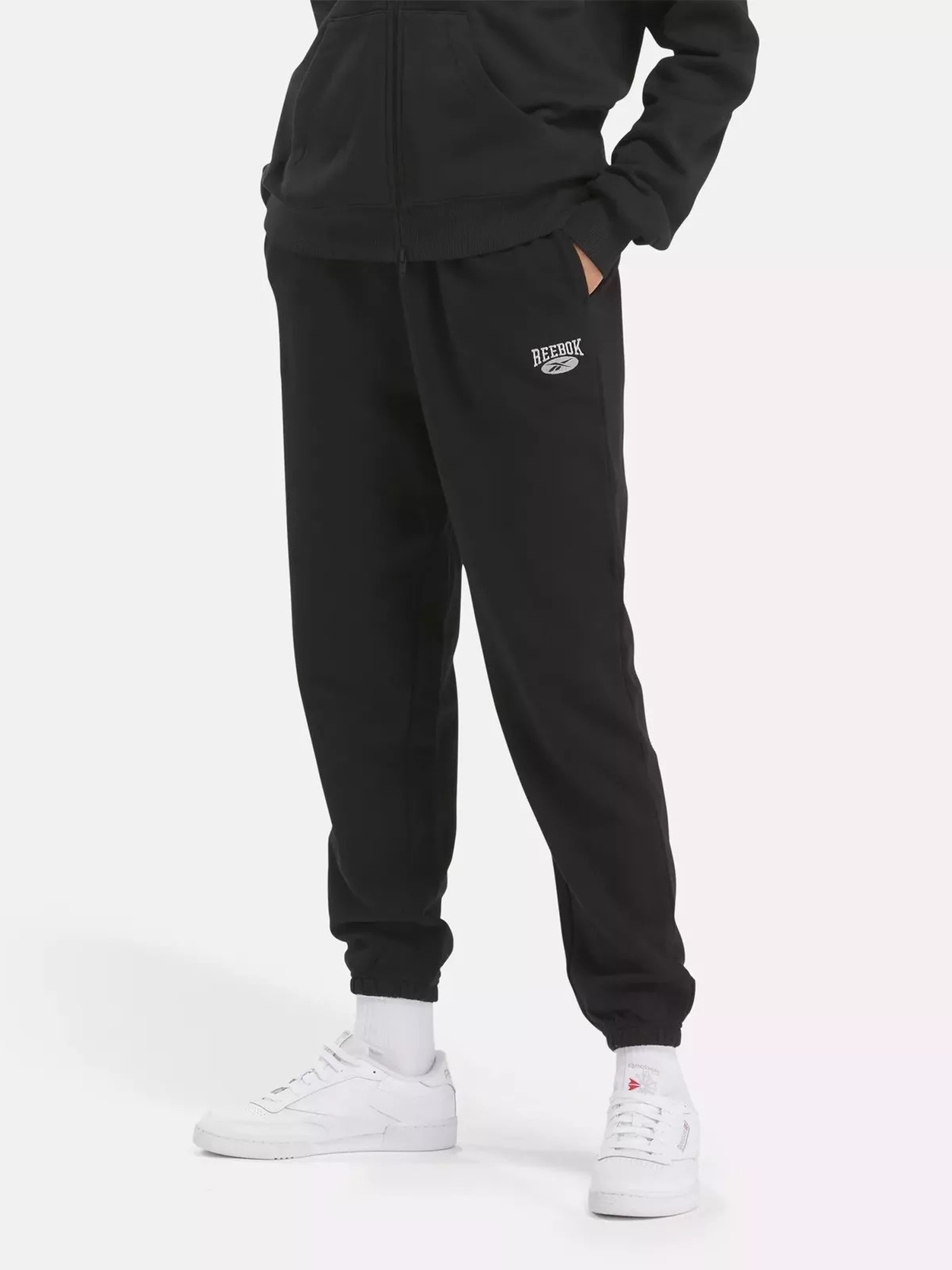 

Спортивные брюки женские Reebok Evolution French Terry Pants 100205172 черные XL, Черный, Evolution French Terry Pants