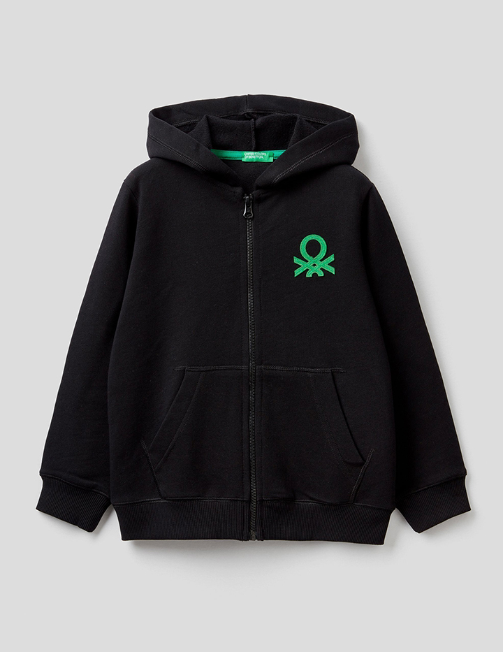 

Толстовка для мальчиков Benetton цв. черный р.158, 21A_3J68C5974