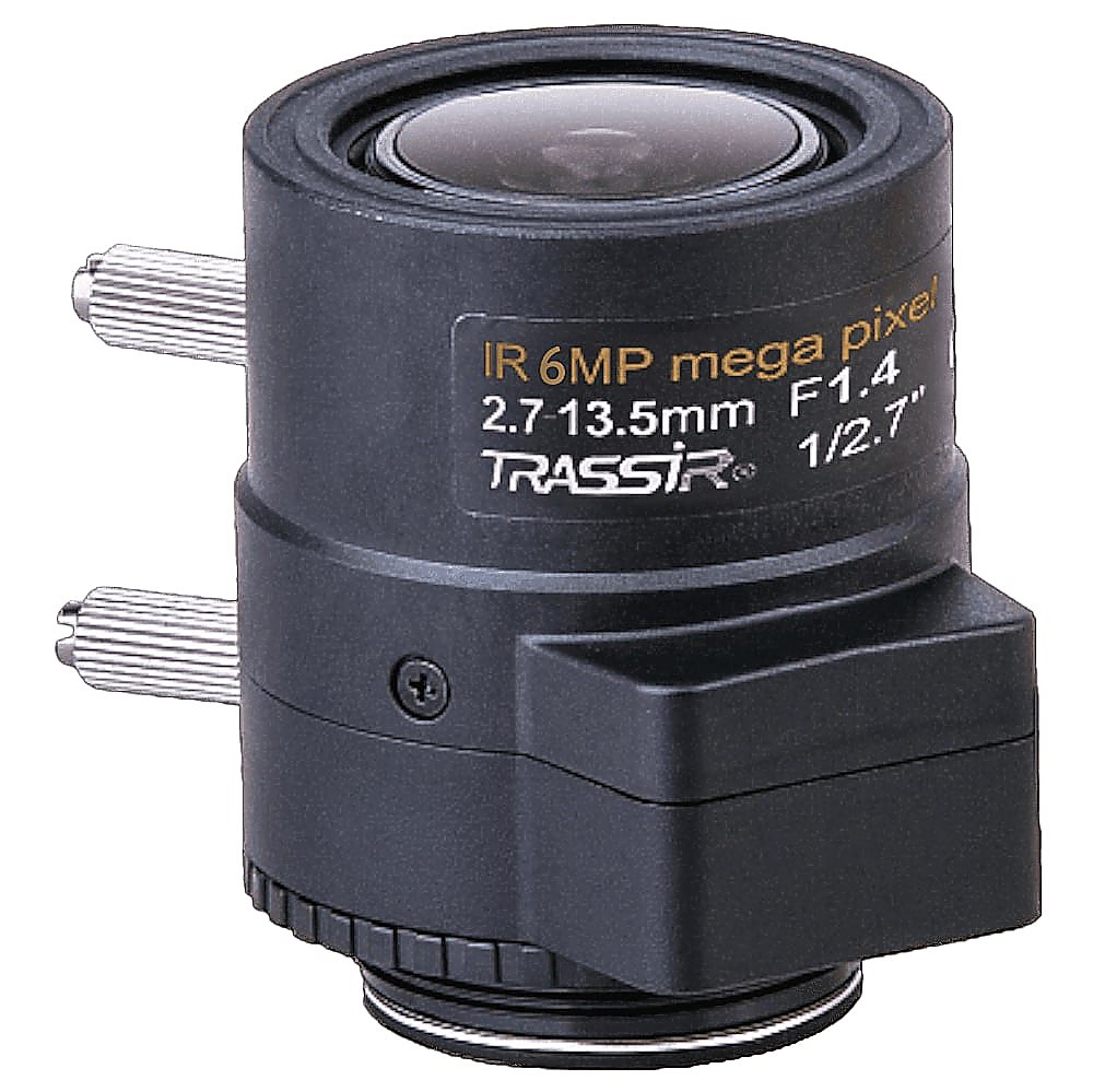 Вариофокальный 6 Мп объектив TRASSIR TR-L6M2.7D2.7-13.5IR