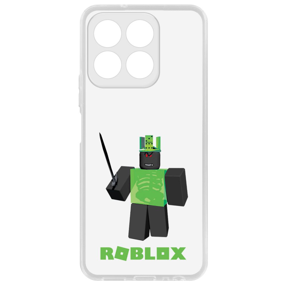

Чехол-накладка Krutoff Clear Case Roblox-1x1x1x1x1 для Honor X8b, Прозрачный