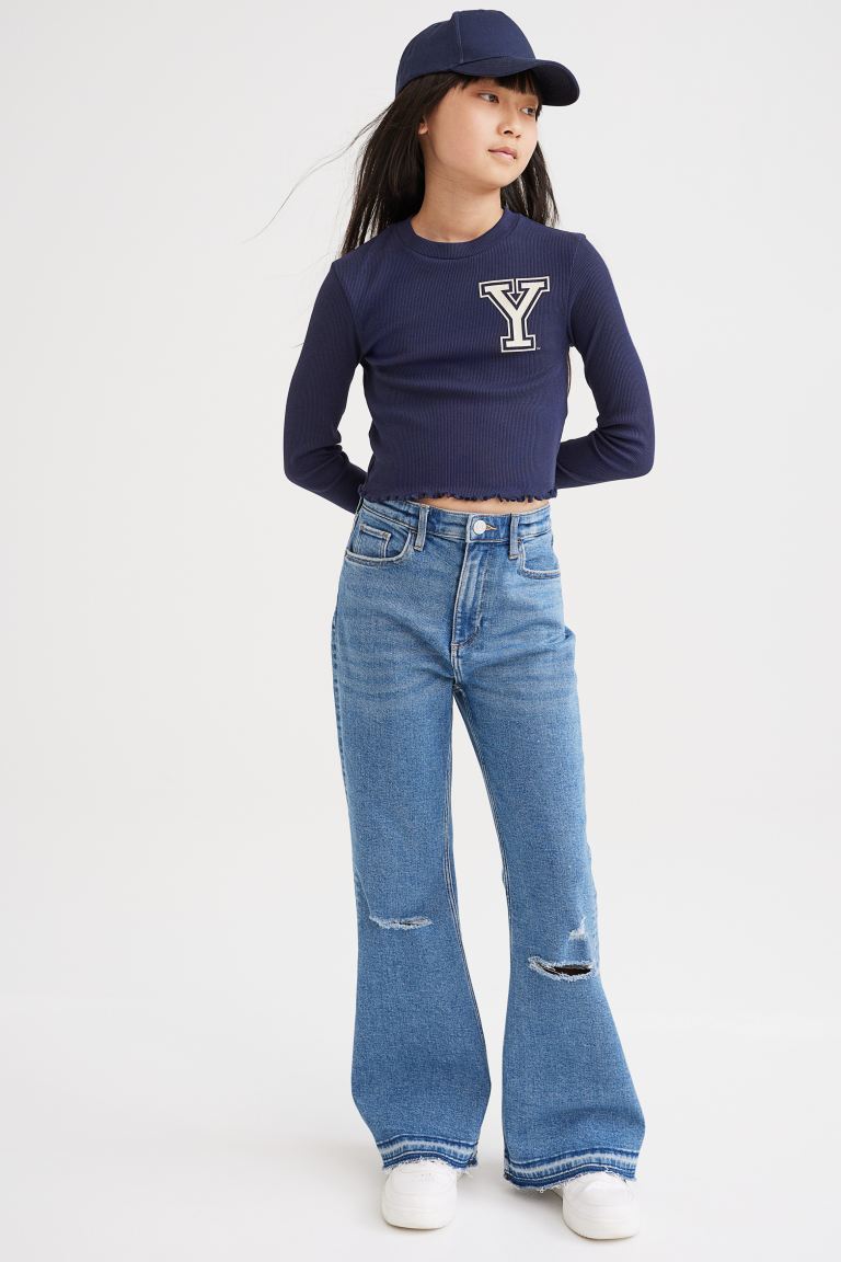 

Джинсы детские H&M 1071068, цвет синий, размер 164 (доставка из-за рубежа), 1071068
