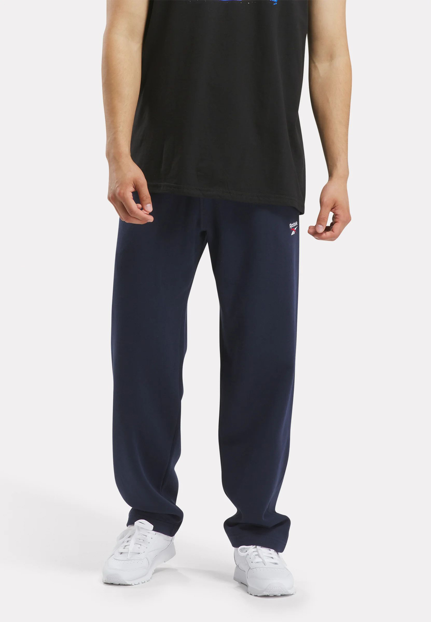

Спортивные брюки мужские Reebok Identity Small Logo Fleece 100202824 синие 2XL, Синий, Identity Small Logo Fleece
