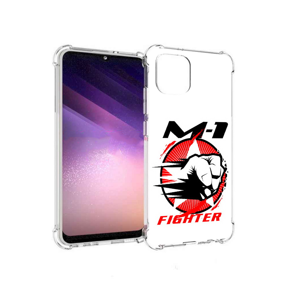 

Чехол MyPads Tocco для Samsung Galaxy A03 единоборства М-1 (PT226903.537.342), Прозрачный, Tocco