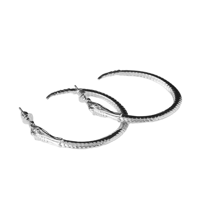 

Серьги конго из металла Queen Fair