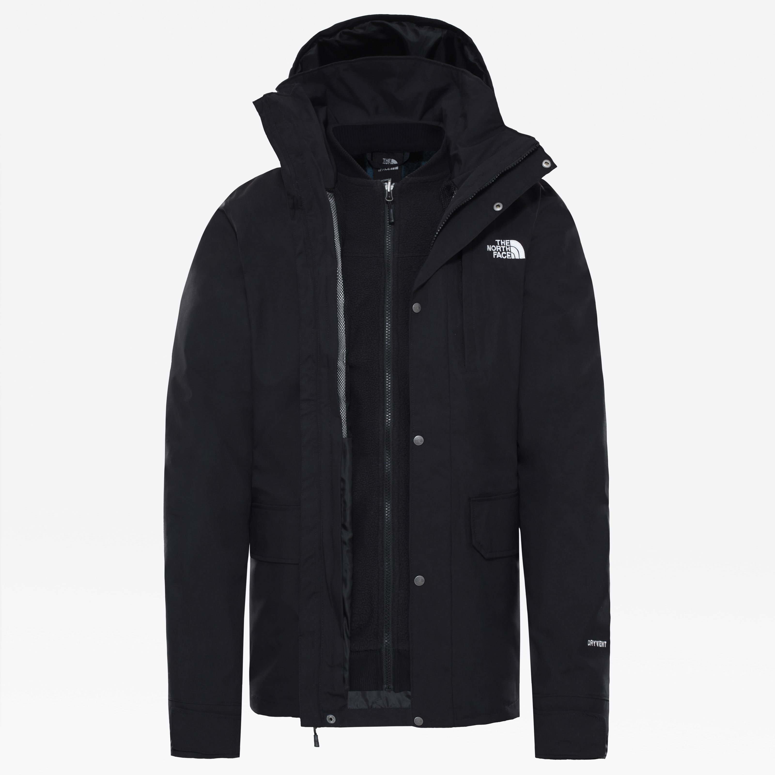 фото Спортивная ветровка мужская the north face ta4m8ekx7 черная s