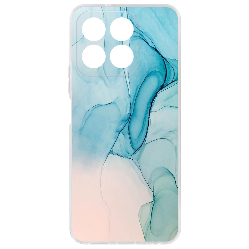 

Чехол-накладка Krutoff Clear Case Абстракт разводы для Honor X8b, Прозрачный