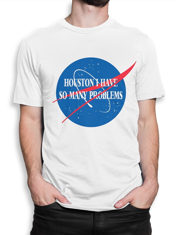 

Футболка мужская DreamShirts Studio Хьюстон у Меня Столько Проблем 154-hjuston-2 белая S, Белый, Хьюстон у Меня Столько Проблем 154-hjuston-2