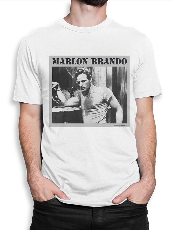 

Футболка мужская DreamShirts Studio Марлон Брандо 158-marlonbrando-2 белая L, Белый, Марлон Брандо 158-marlonbrando-2