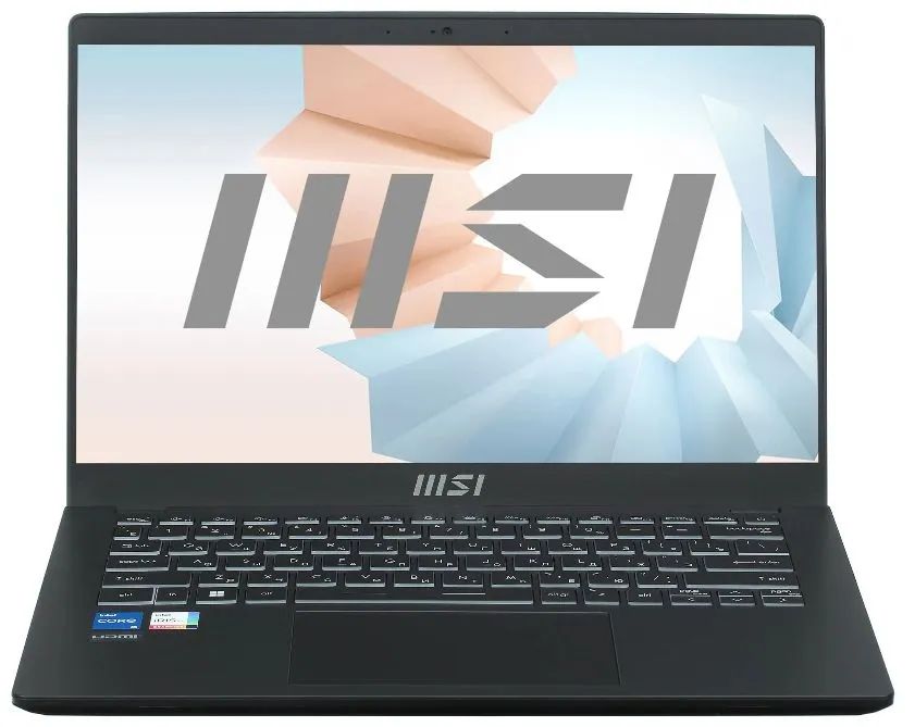 15.6 ноутбук msi modern 15 b11m 003xru