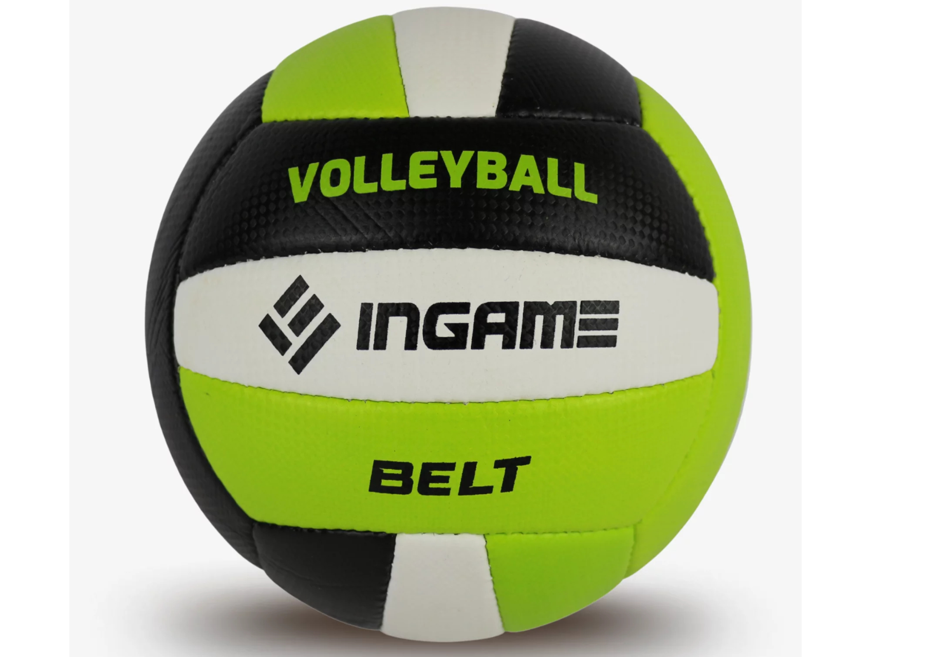фото Мяч волейбольный ingame belt (черно-зеленый) ing-098