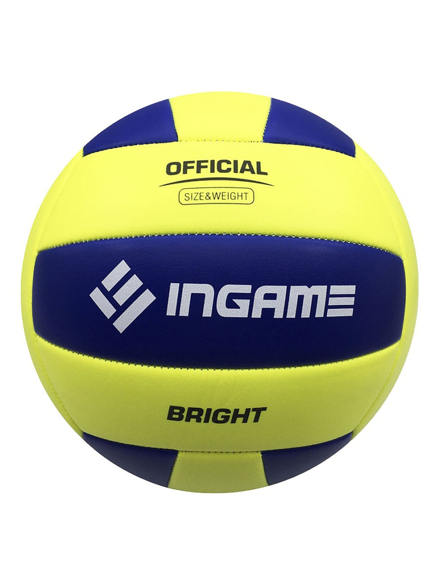 Мяч волейбольный INGAME BRIGHT, (сине-желтый)