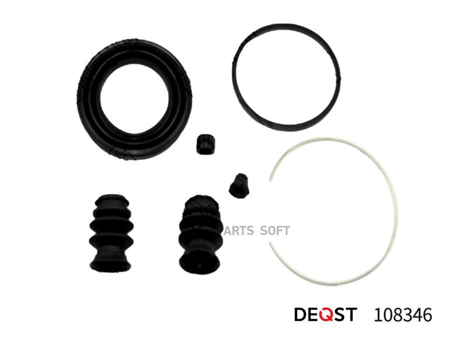 Deqst 108346 Ремкомплект Тормозного Суппорта Переднего (Для Поршня O 52 Mm, Суппорт Dac).