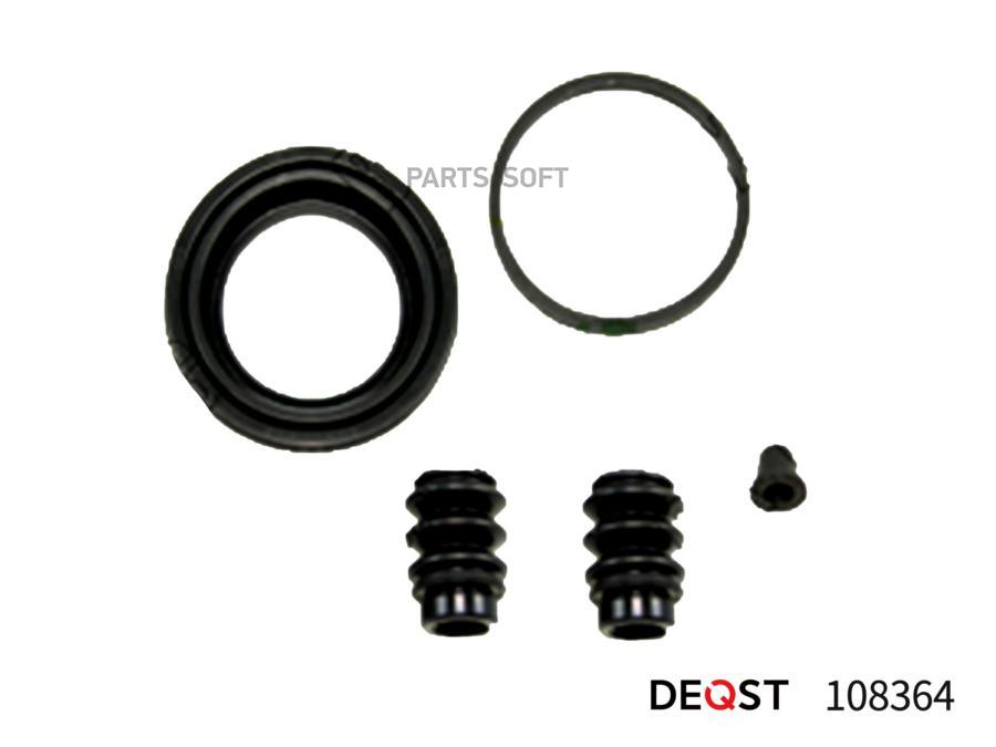 Deqst 108364 Ремкомплект Тормозного Суппорта Переднего (Для Поршня O 43 Mm, Суппорт Akebon