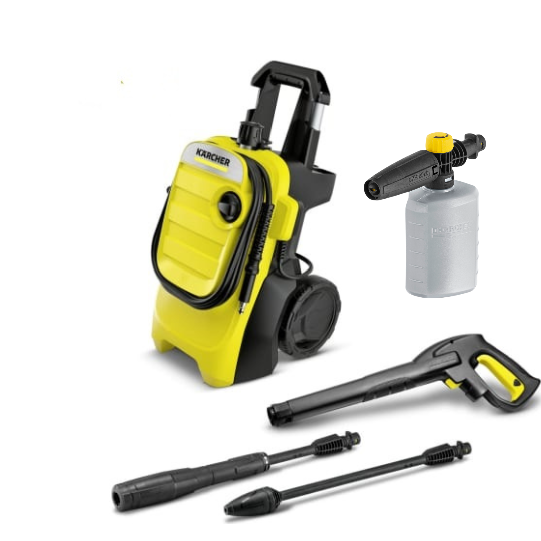 Мойка высокого давления Karcher K 4 Compact 1.637-500-5 и пеногенератор FJ 1л