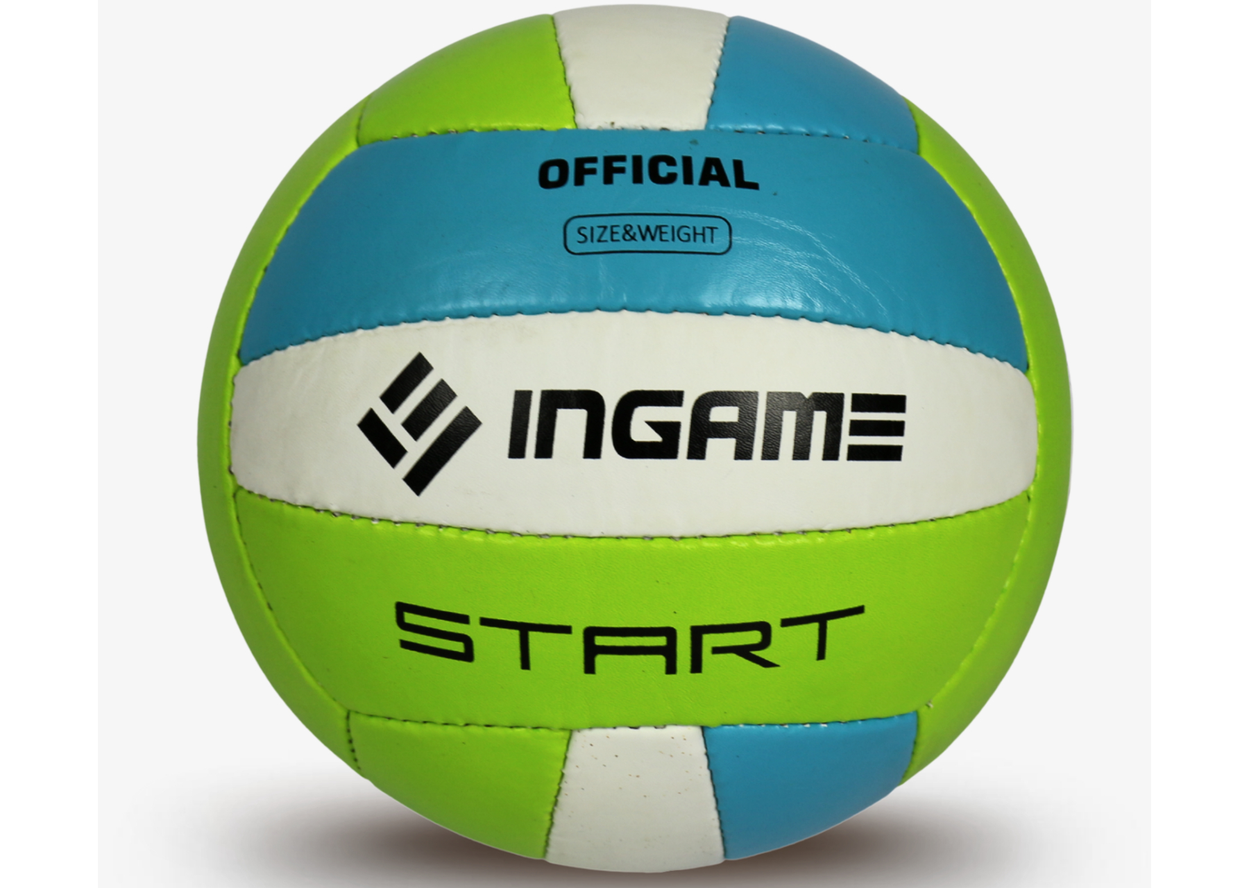 фото Мяч волейбольный ingame start, (зелено-голубой)