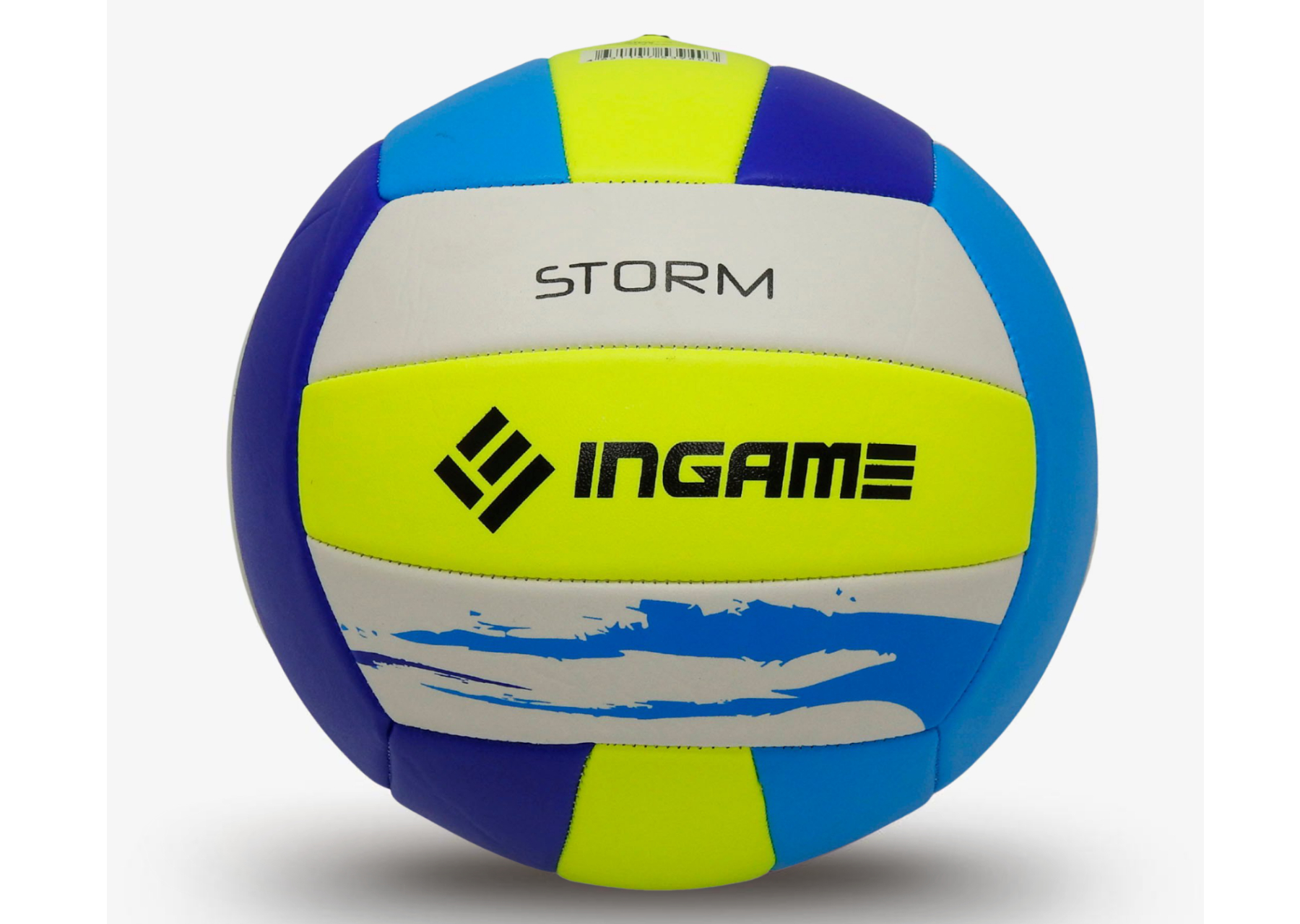 фото Мяч волейбольный ingame storm, (бело-желто-синий)