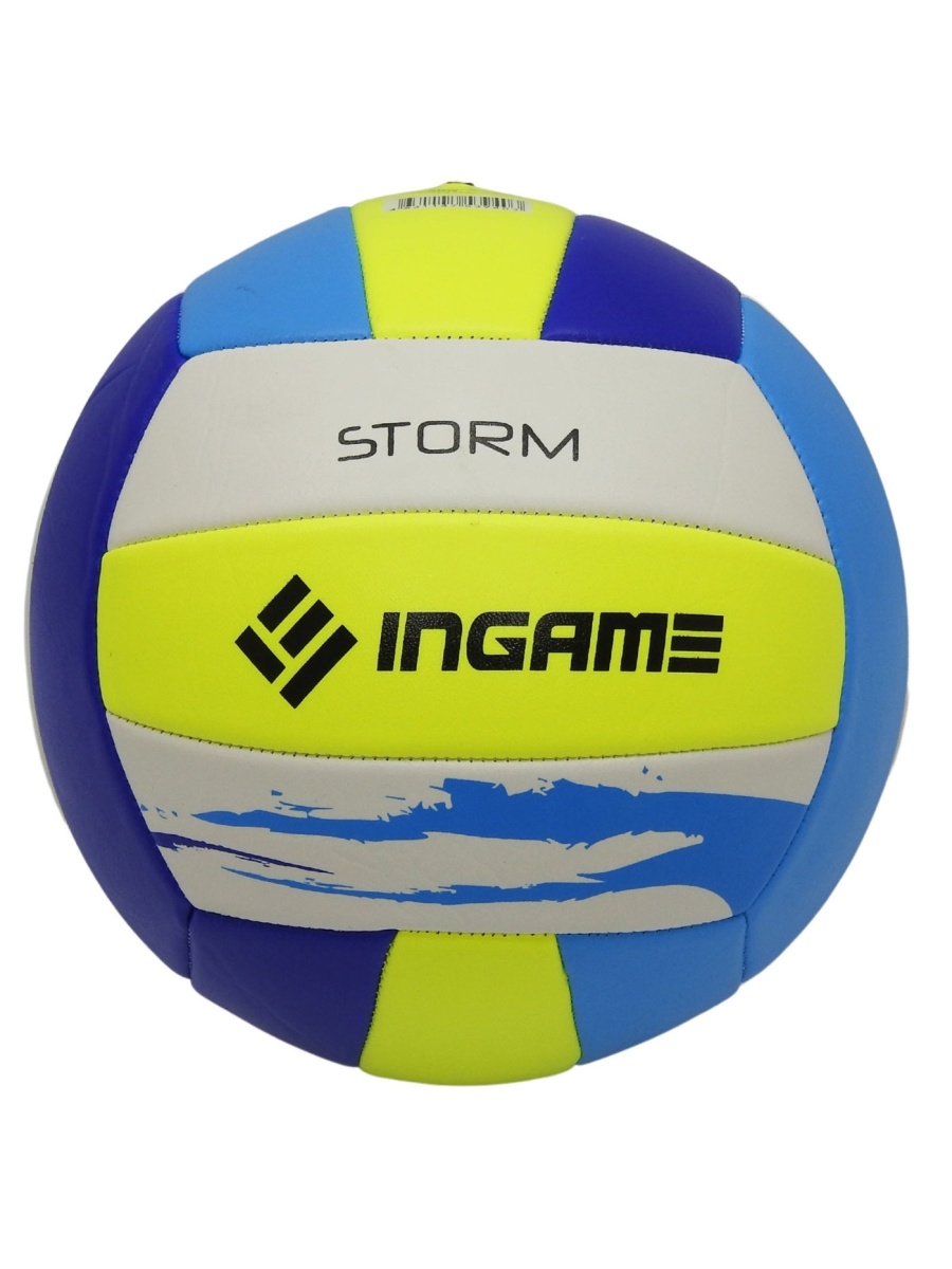 Мяч волейбольный INGAME STORM, (бело-желто-синий)
