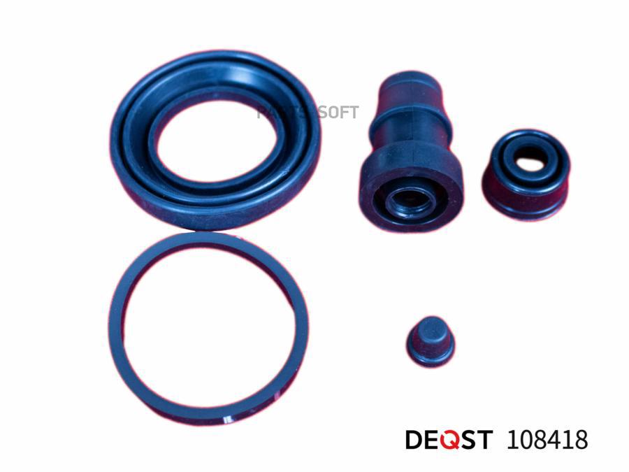 Deqst 108418 Ремкомплект Тормозного Суппорта Заднего (Для Поршня O 44 Mm, Суппорт Aisin/Ad