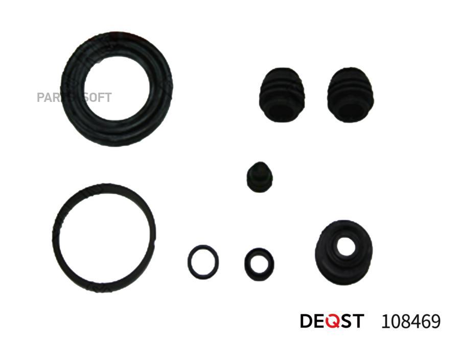 Deqst 108469 Ремкомплект Тормозного Суппорта Переднего (Для Поршня O 60Mm, Суппорт Akebono