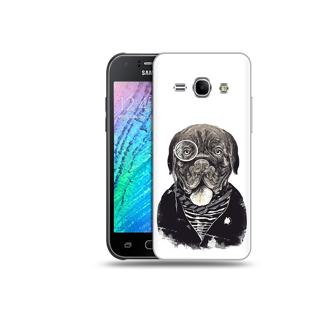 

Чехол MyPads Tocco для Samsung Galaxy J1 солидный песик (PT12095.602.615), Прозрачный, Tocco