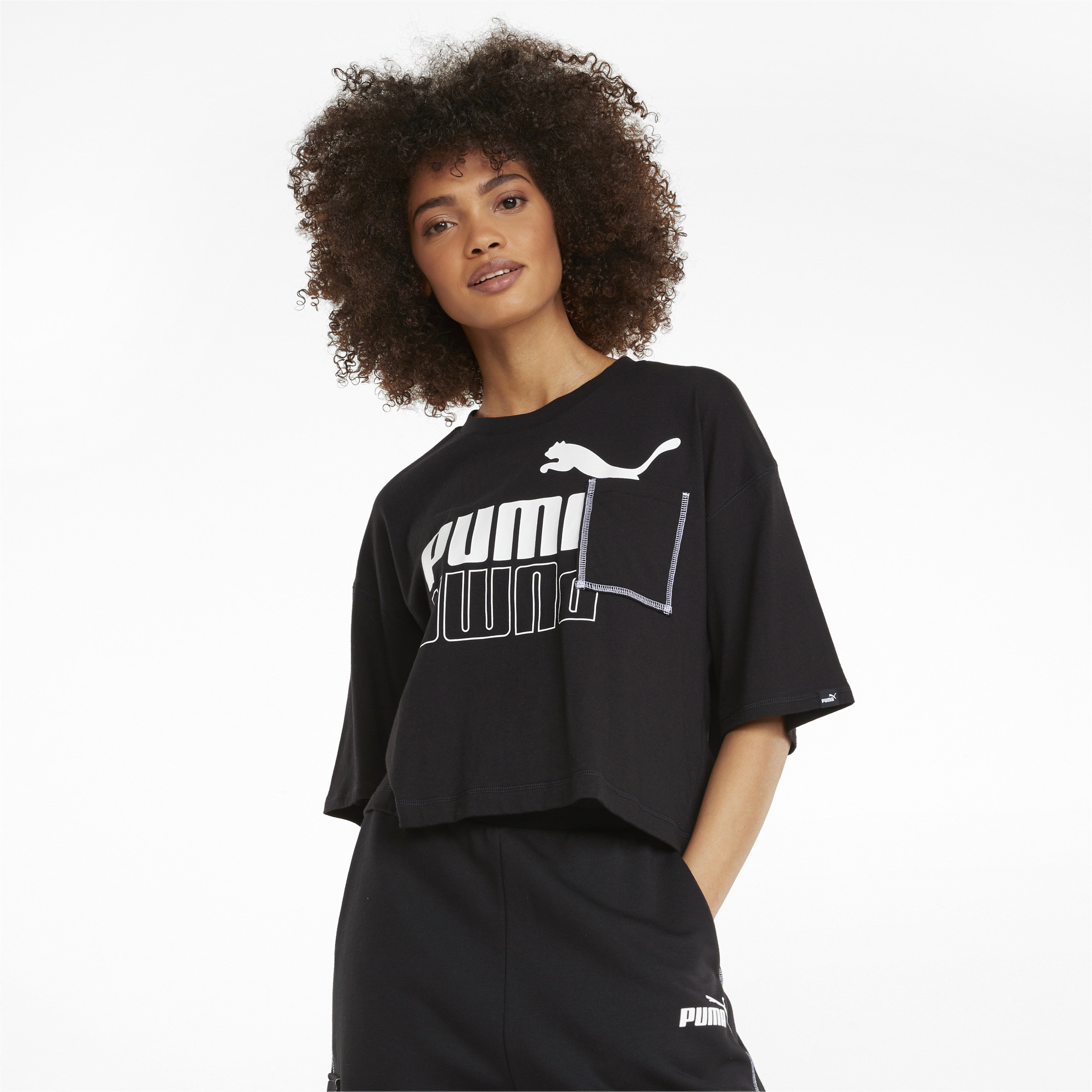 

Футболка женская PUMA 589533 черная XL, 589533