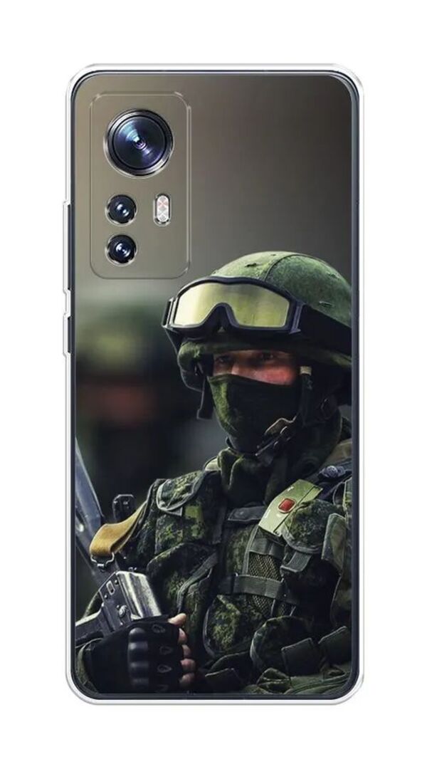 

Чехол Awog на Xiaomi 12S "Солдат", Разноцветный, 316050-5