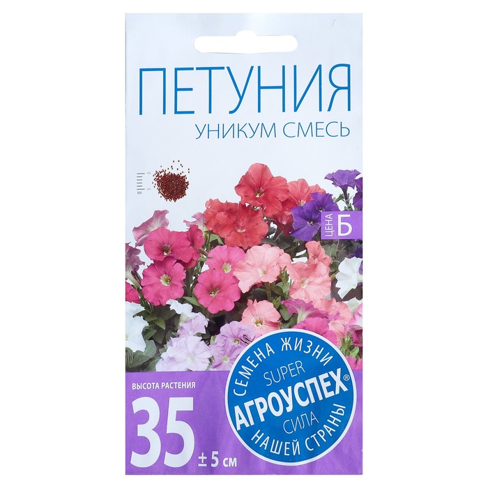 

Семена цветов Петуния Уникум смесь, О, 0,1г