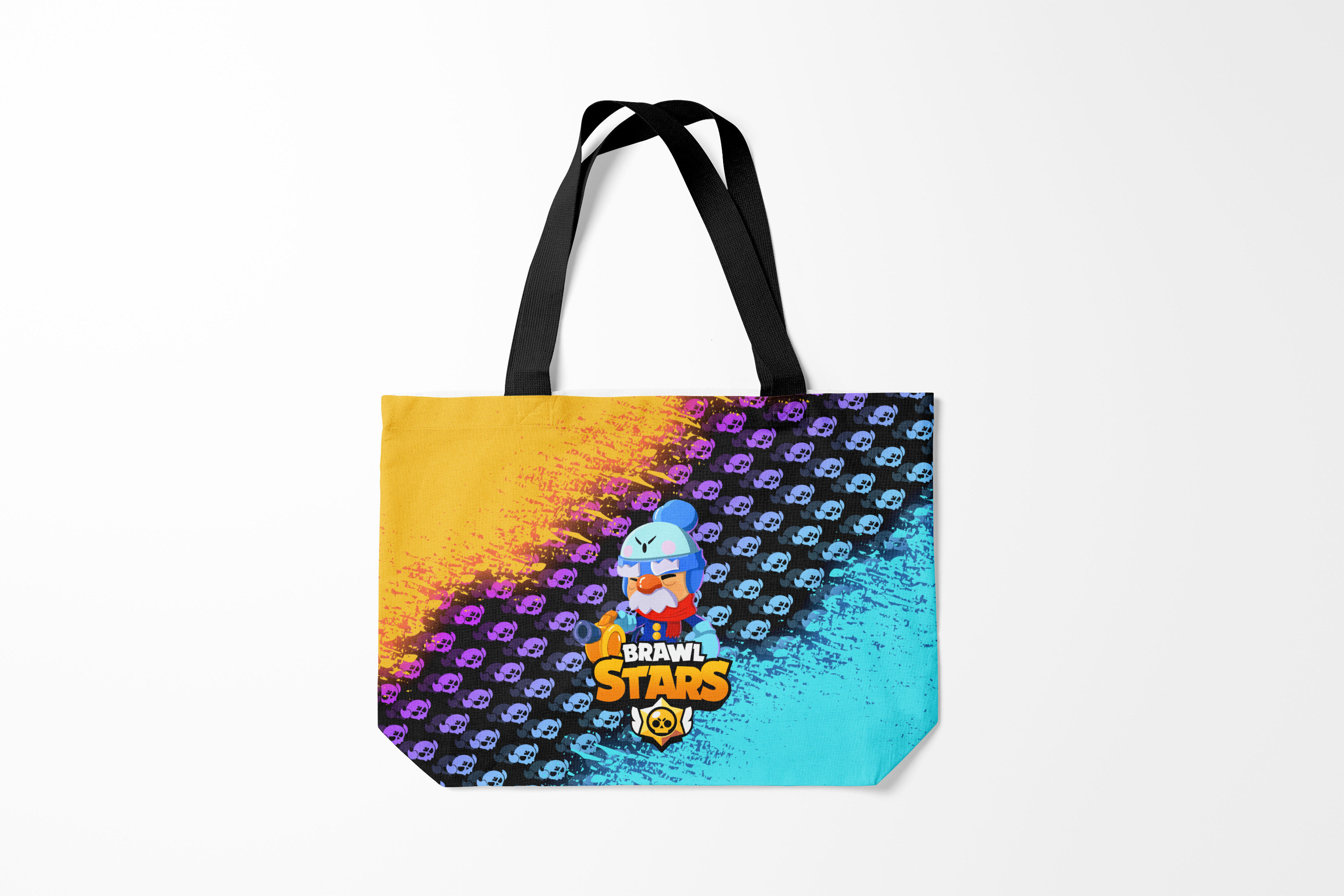 

Сумка шoппер унисекс Burnettie Brawl Stars GALE., разноцветный, Brawl Stars GALE.