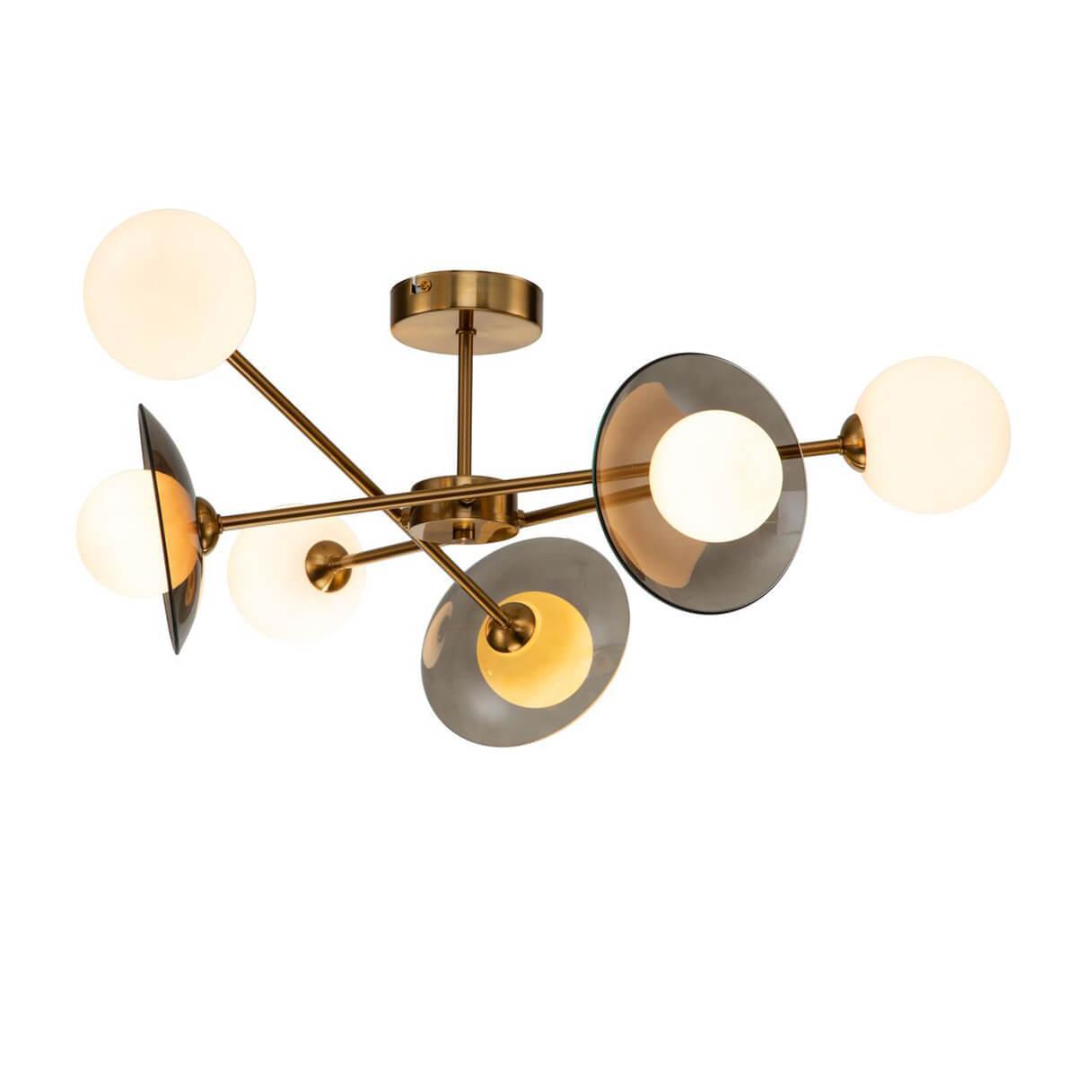 

Потолочная люстра Indigo Jazz 11020/6C Brass V000163
