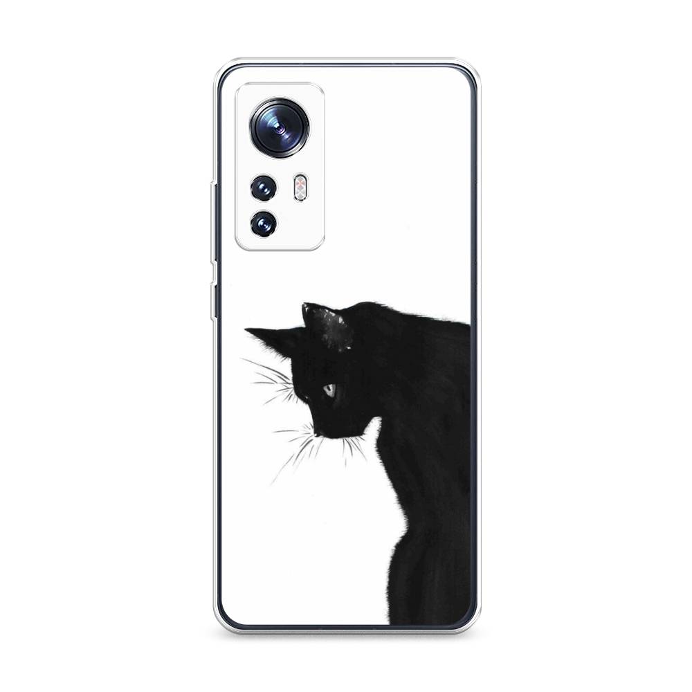 

Чехол Awog на Xiaomi 12S "Black cat", Белый;черный, 316050-1