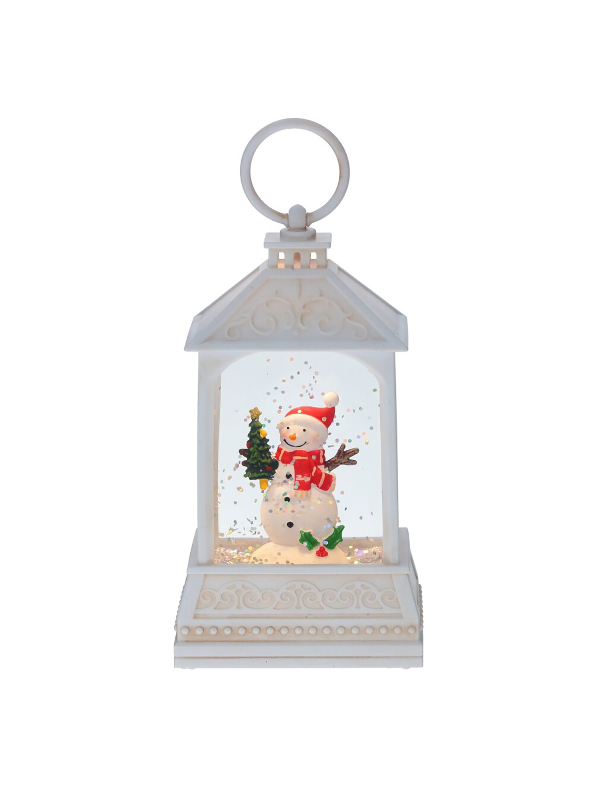 

Новогодняя фигурка Alat Home Фонарь 796136]REM 7,5x4,5x16 см, Белый, Фонарь