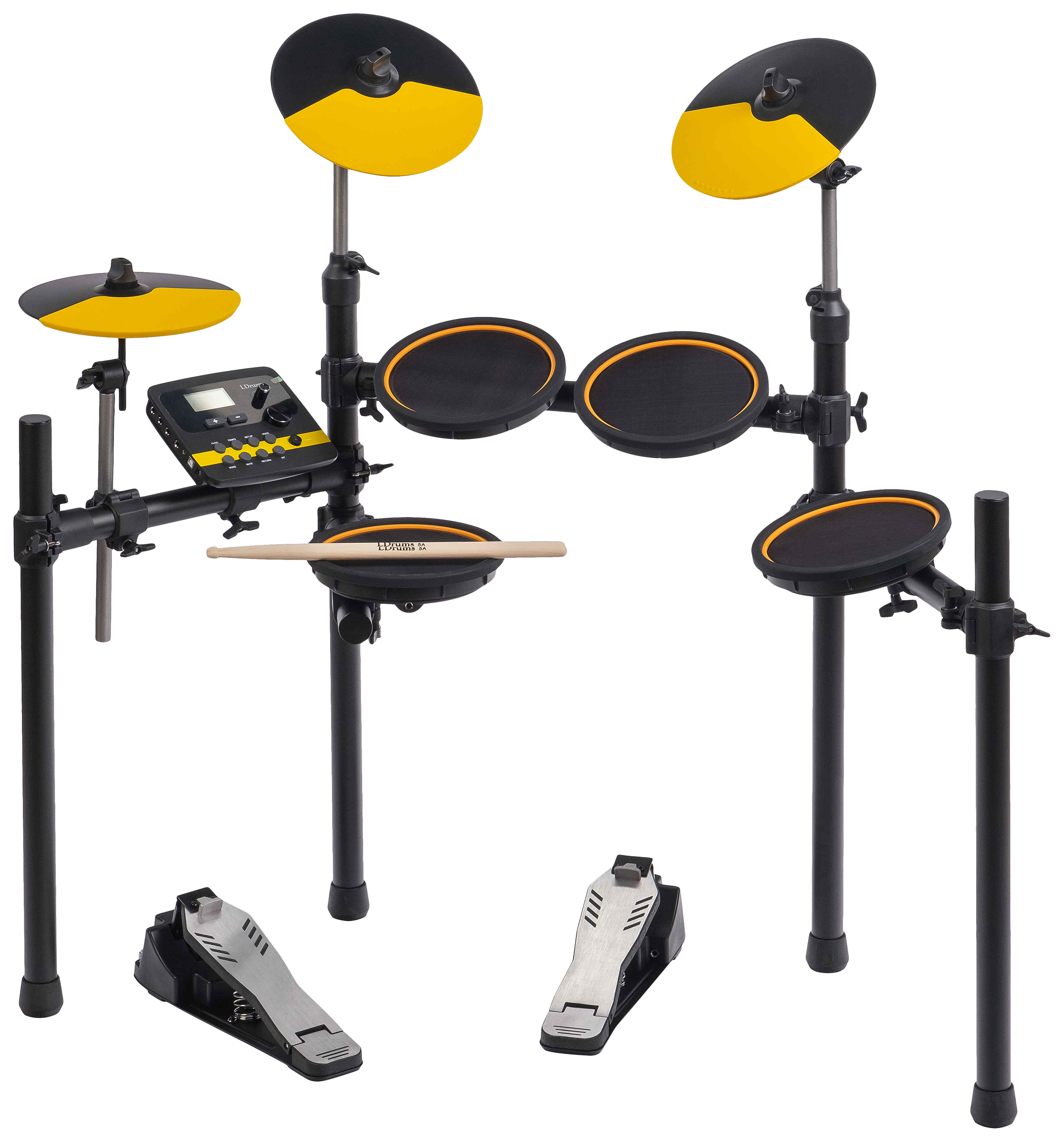 

Электронная ударная установка LDrums MK-1L-YELLOW, Черный