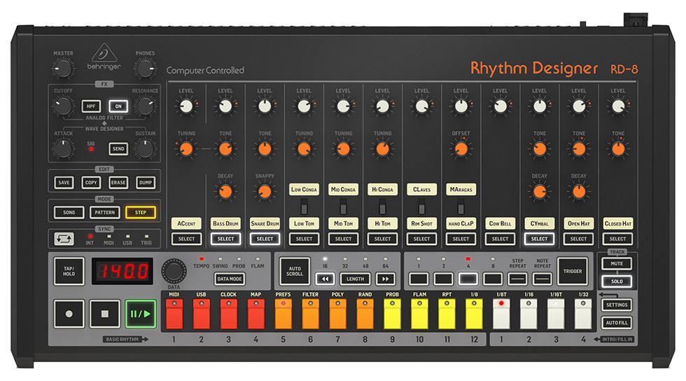 

Драм-машина BEHRINGER RD-8
