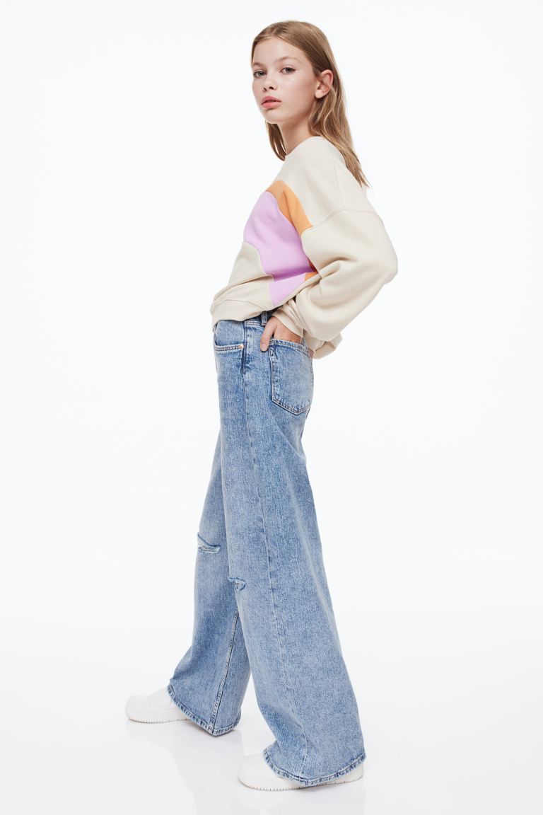 

Джинсы детские H&M 1071092, цвет синий, размер 140 (доставка из-за рубежа), 1071092