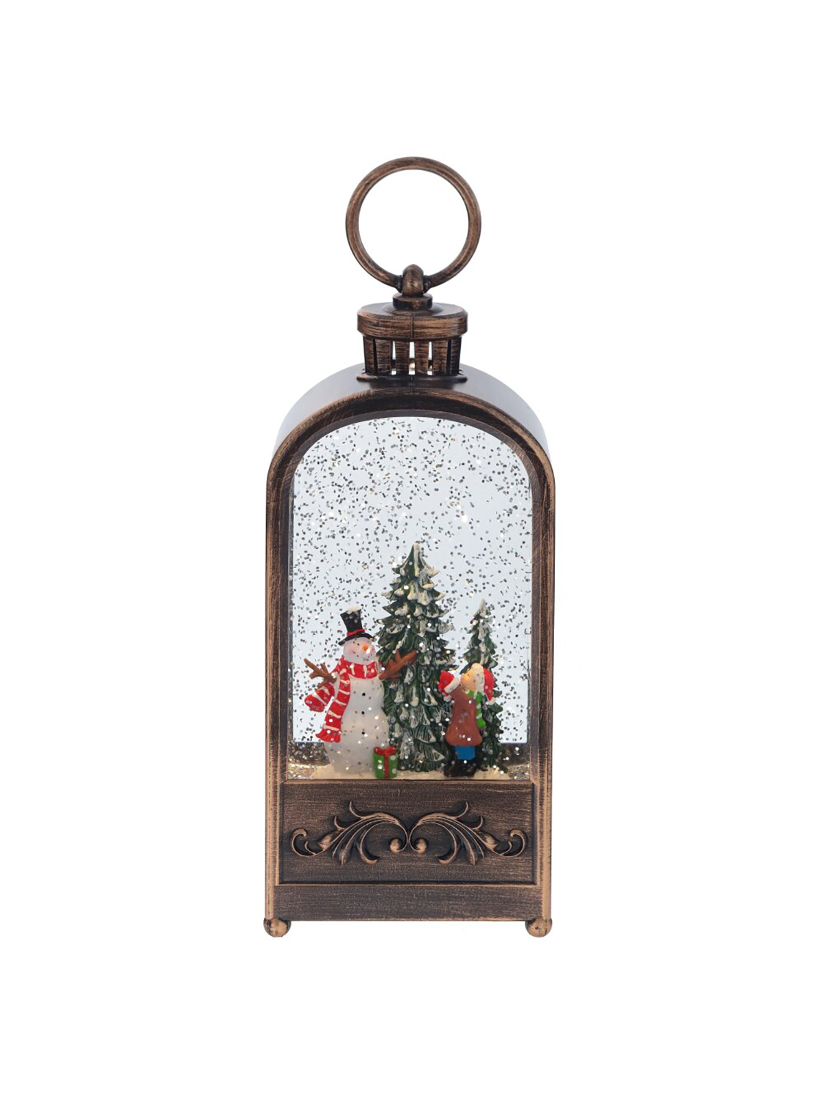 

Новогодняя фигурка Alat Home Фонарь 796158]REM 10x6x27 см, Коричневый, Фонарь