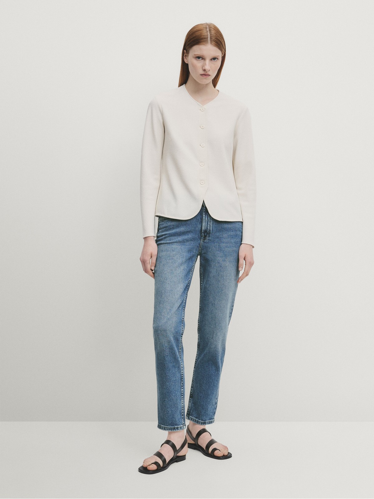 

Джинсы женские Massimo Dutti 5060/519-I2024 голубые 36 EU, Голубой, 5060/519-I2024