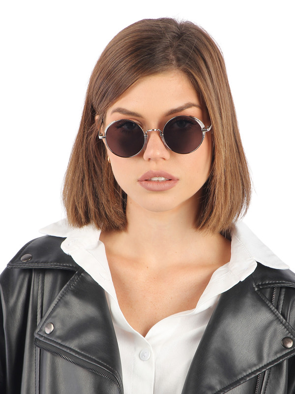 Солнцезащитные очки женские Pretty Mania DT005 черные