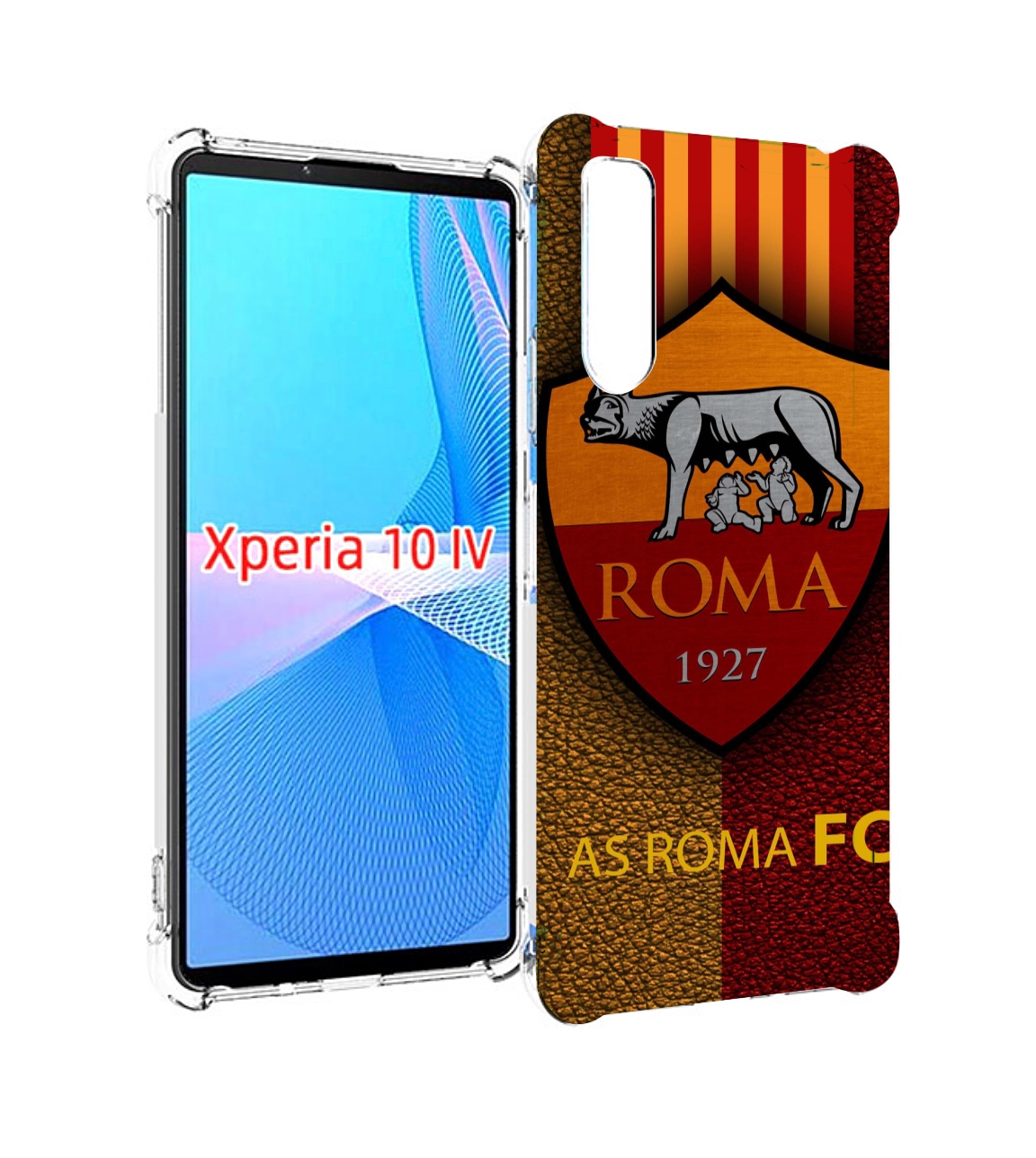 

Чехол MyPads фк рома для Sony Xperia 10 IV (10-4), Прозрачный, Tocco