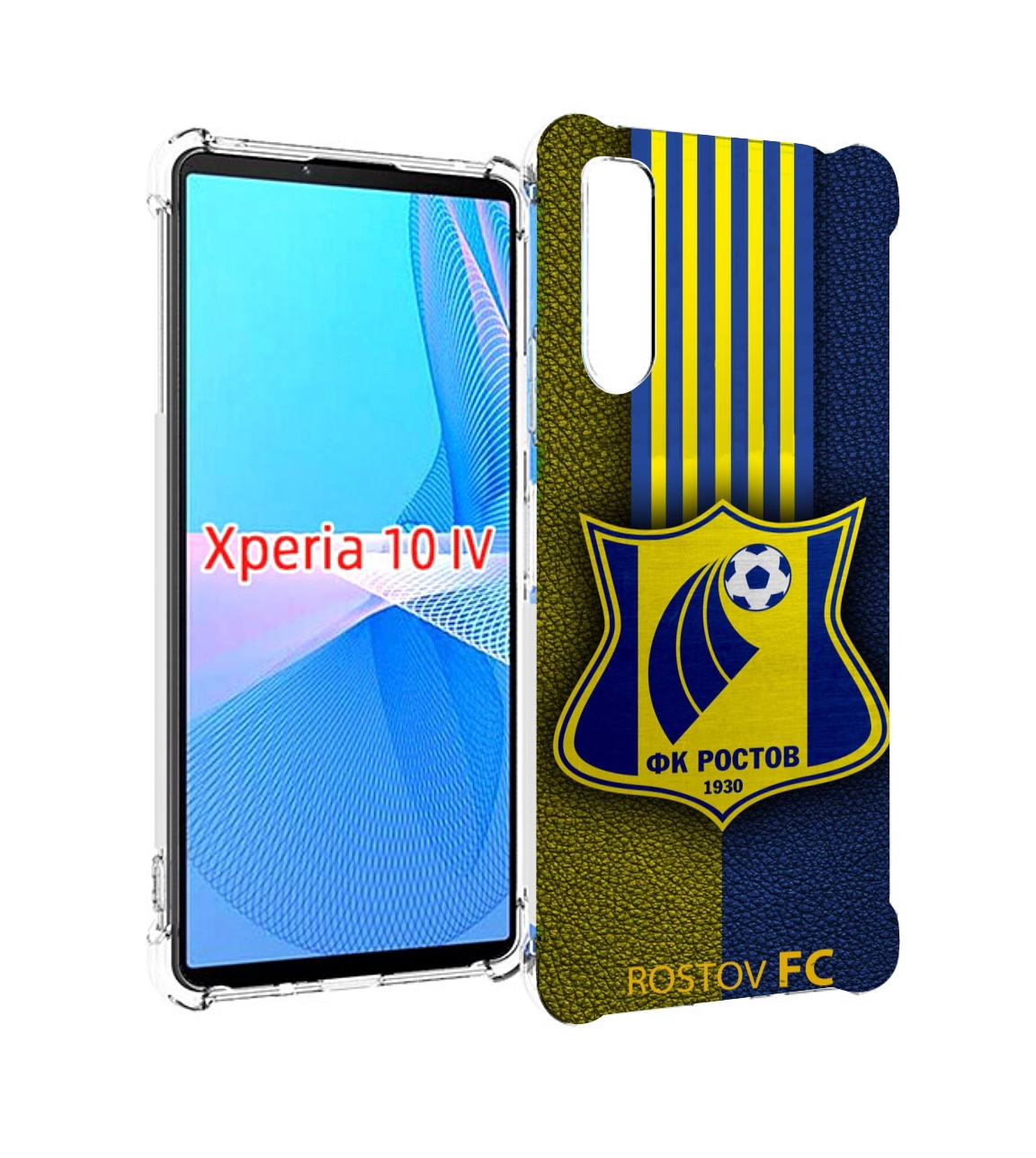 

Чехол MyPads фк ростов мужской для Sony Xperia 10 IV (10-4), Прозрачный, Tocco